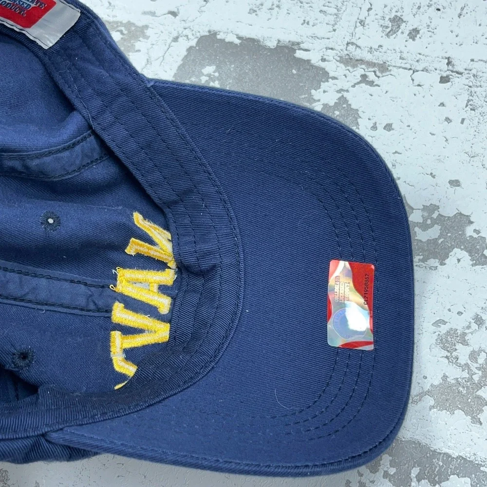 Navy Midshipmen Hat Cap Strap Back Blue Twill‎ Dad Baseball Adjustable Adult